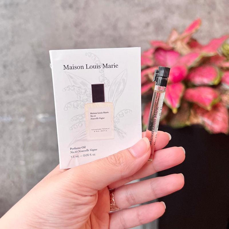現貨maison louis marie滾珠小香No.9 模里西斯香氛油香水13新浪潮沾式Nouvelle Vague-細節圖4