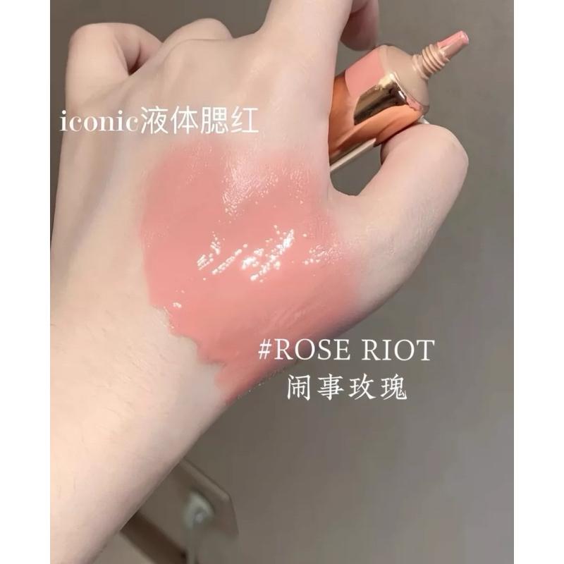 英國ICONIC London 液態腮紅 Sheer Blush 液體腮紅 腮紅液rose riot鬧事玫瑰-細節圖6