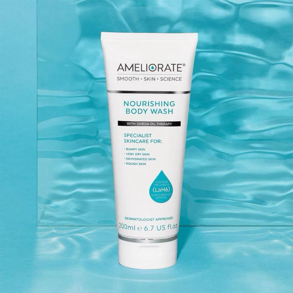 英國代購現貨🔥AMELIORATE身體乳液200ml 毛孔角化保濕滋潤潤澤沐浴露 沐浴乳 去角質霜-細節圖6