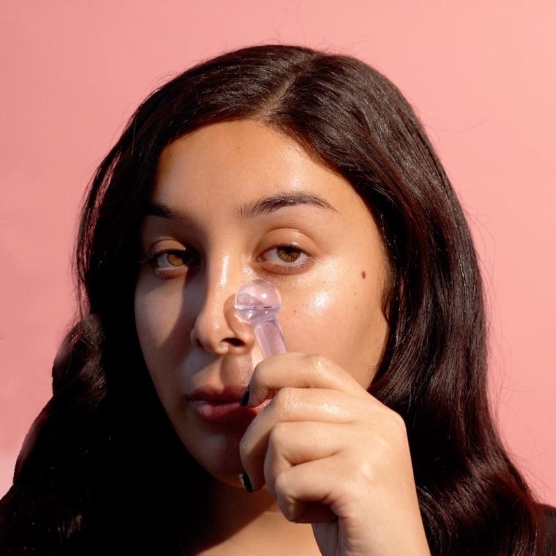 美國 SONAGE SKINCARE Baby Frioz美容冰波球韓式能量玻璃水晶球眼部臉部導入按摩棒冰球按摩球-細節圖4