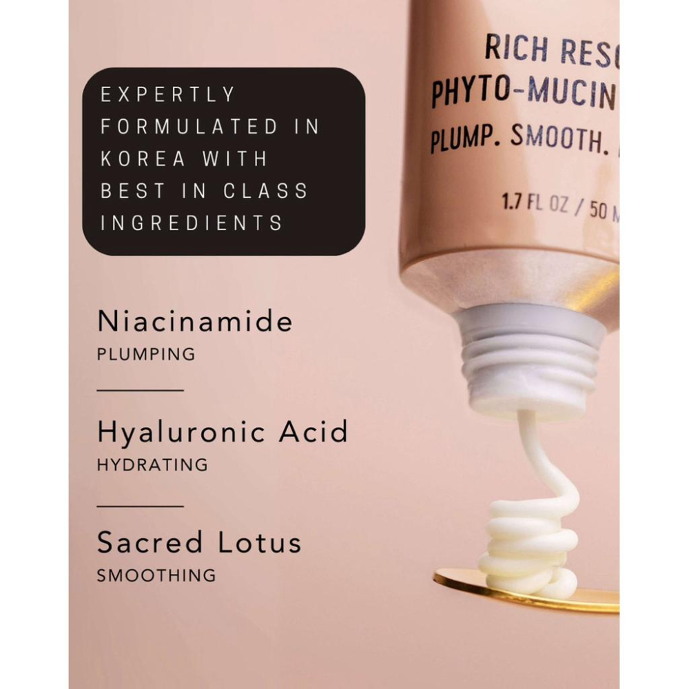 現貨🔥美國 SAINT JANE BEAUTY乳霜50ml Rich Rescue Phyto Mucin滋潤鎖水 面霜-細節圖3