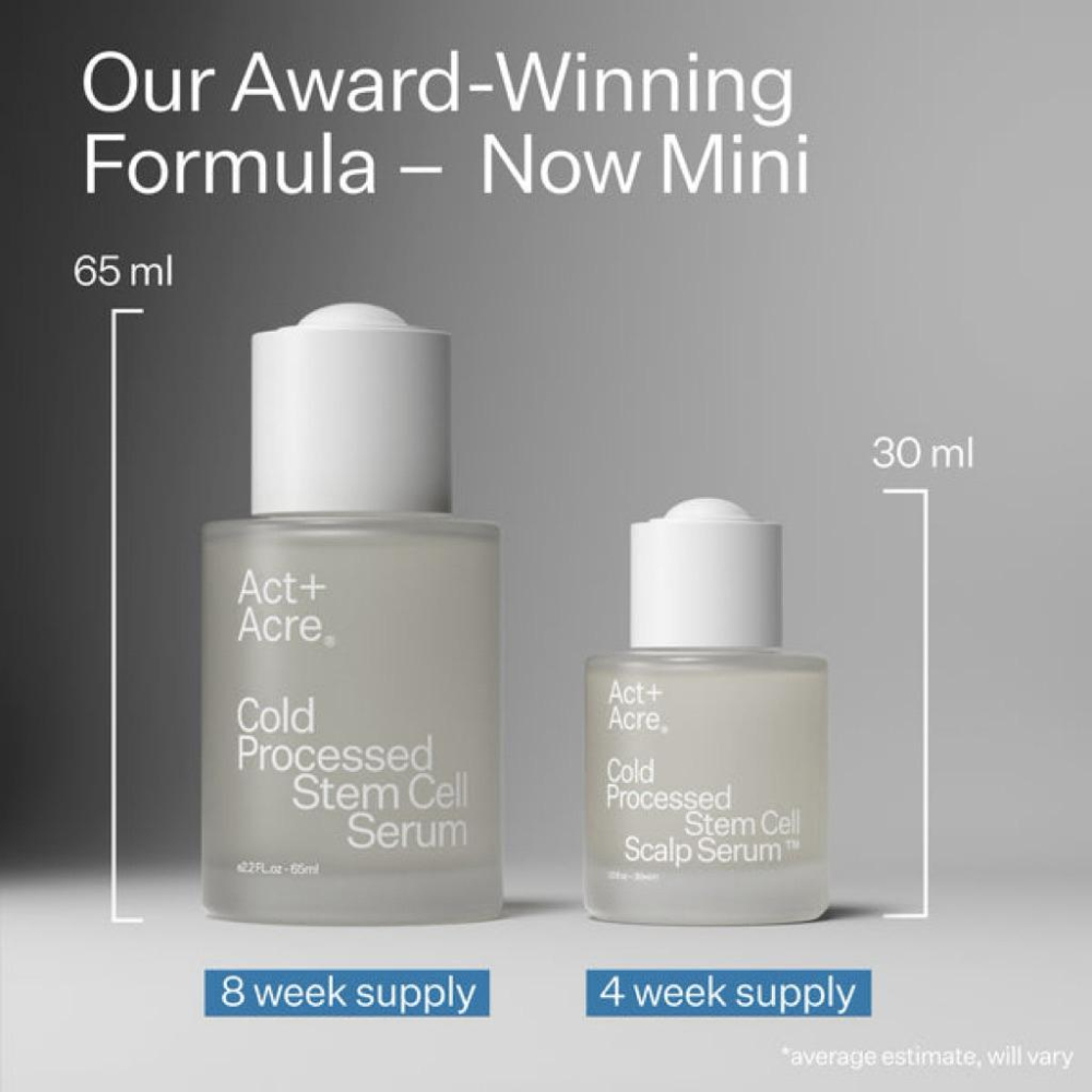 美國代購現貨Act+Acre Stem Cell 頭皮保養精華30ml-細節圖3