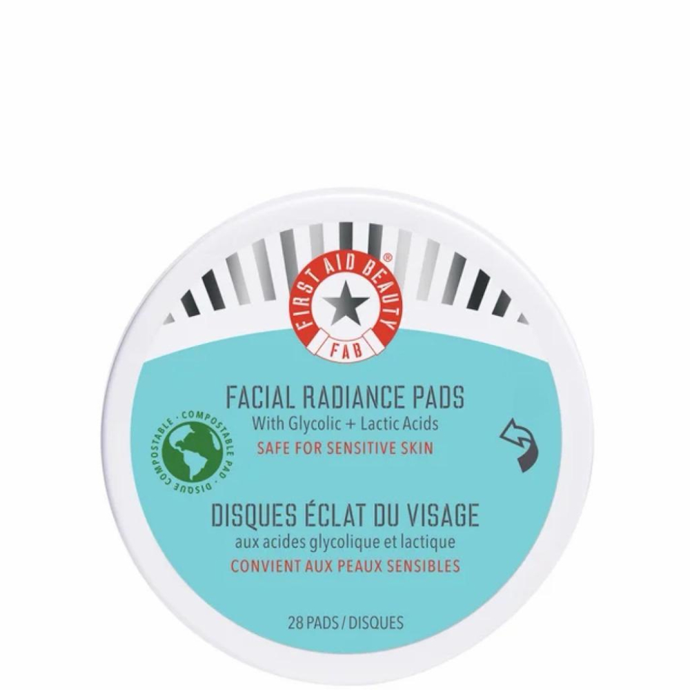 現貨First Aid Beauty Facial Radiance Pads 28 片柔膚去角質棉片美國正品-細節圖2