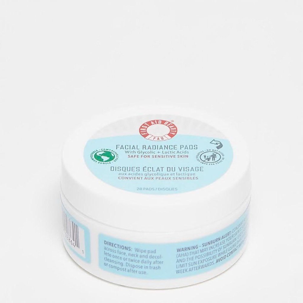 現貨First Aid Beauty Facial Radiance Pads 28 片柔膚去角質棉片美國正品-細節圖3