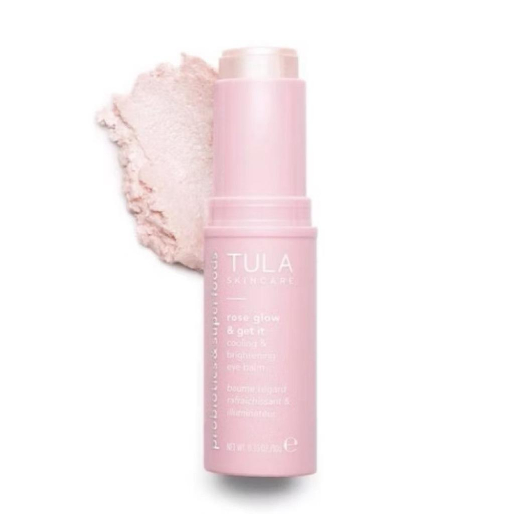 現貨🔥TULA Skincare 經典補水眼霜棒 10g保濕潤澤 沁涼質地 妝前妝後可用 亮采玫瑰果油滋養-細節圖6