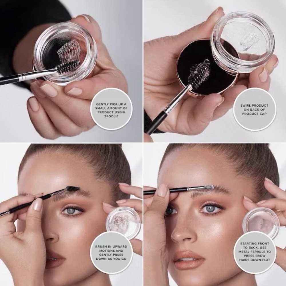 現貨Anastasia Beverly Hills零失手三角兩用眉筆砍刀斜口眉毛定型持久眉膠ABH眉臘雙頭眉刷眉毛螺旋刷-細節圖8