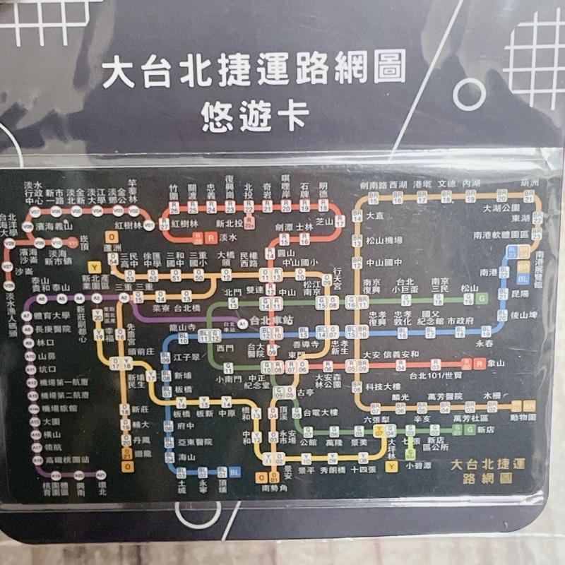 現貨 免運 悠遊卡 大台北捷運路網圖 交通卡 路線圖 捷運路線 捷運 悠遊卡-細節圖2
