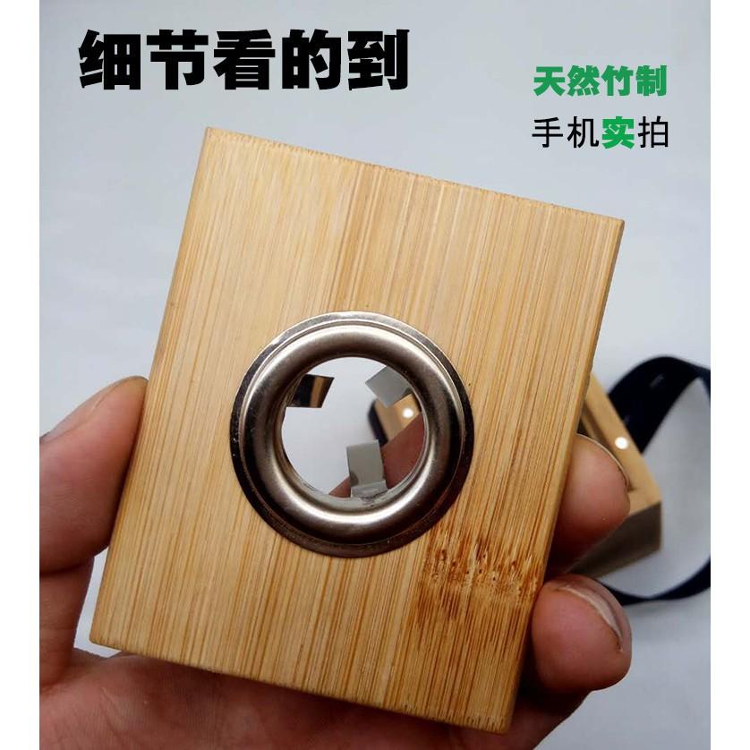 廠家批發加厚竹製單孔艾灸盒艾條專用溫灸器具竹製南陽艾灸盒-細節圖5