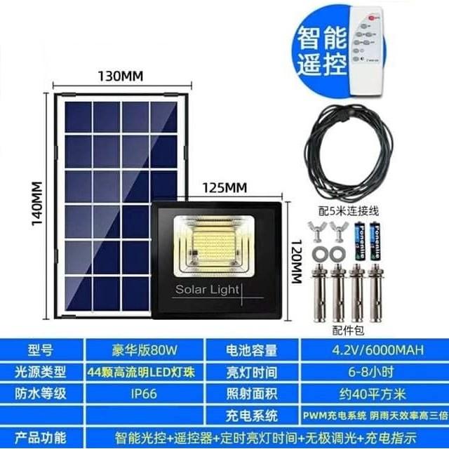 2021新款太陽能一拖一探照燈-細節圖6