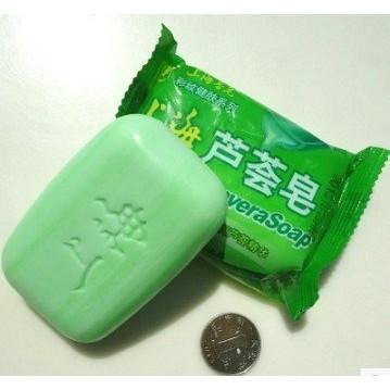 買10送1 上海蘆薈皂 賣場另有硫磺皂 其他肥皂可作搭-細節圖2