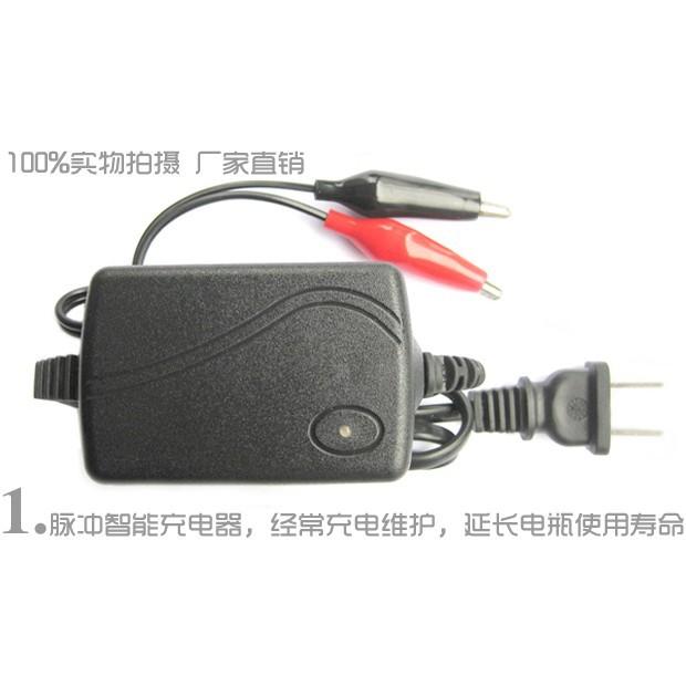機車摩托車電瓶充電器全智能蓄電池充電機12V充電器帶修復功能-細節圖2