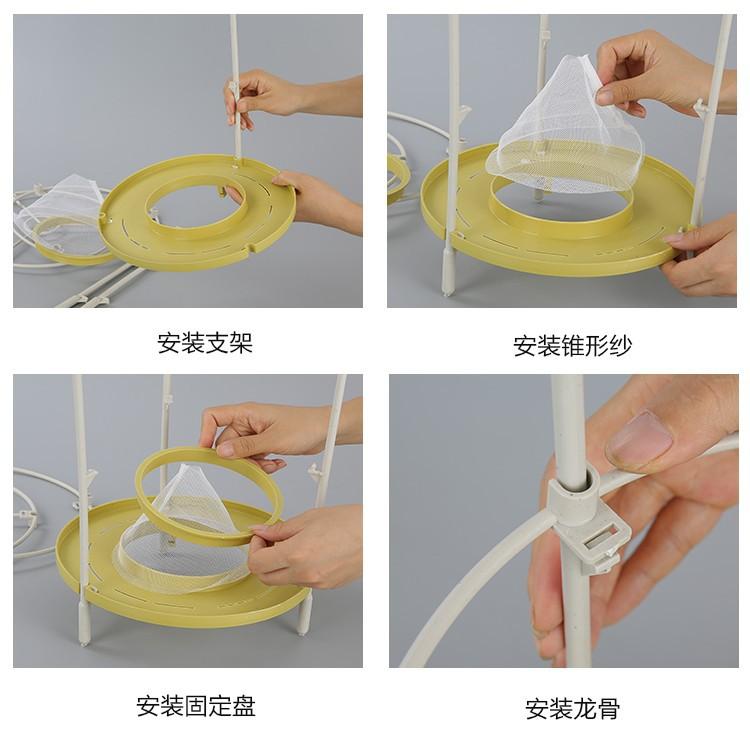 環保型捕蠅器 滅蠅器 捕蠅籠 抓蒼蠅-細節圖7