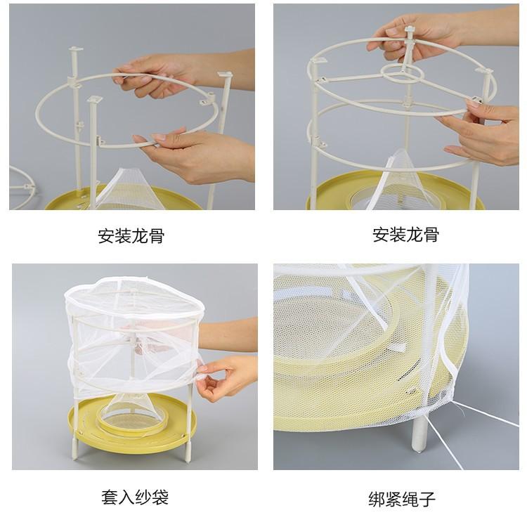 環保型捕蠅器 滅蠅器 捕蠅籠 抓蒼蠅-細節圖8