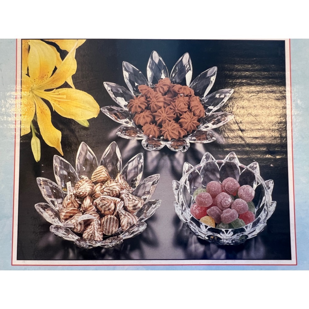 蓮花造型果干盤/零食盤/水果盤-細節圖6