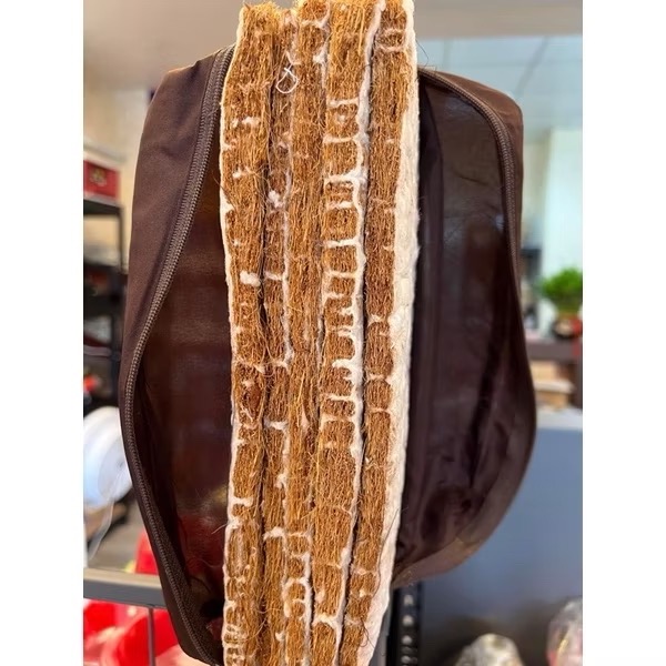 雙層內外布套/純椰子絲雙層墊套拜墊/跪墊/打坐墊/禮佛/合室小坐墊-細節圖4