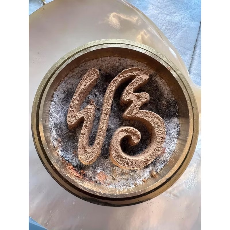 葫蘆香爐/龍字香篆/銅製香爐/4-2H小盤香爐  沉檀粉-細節圖3