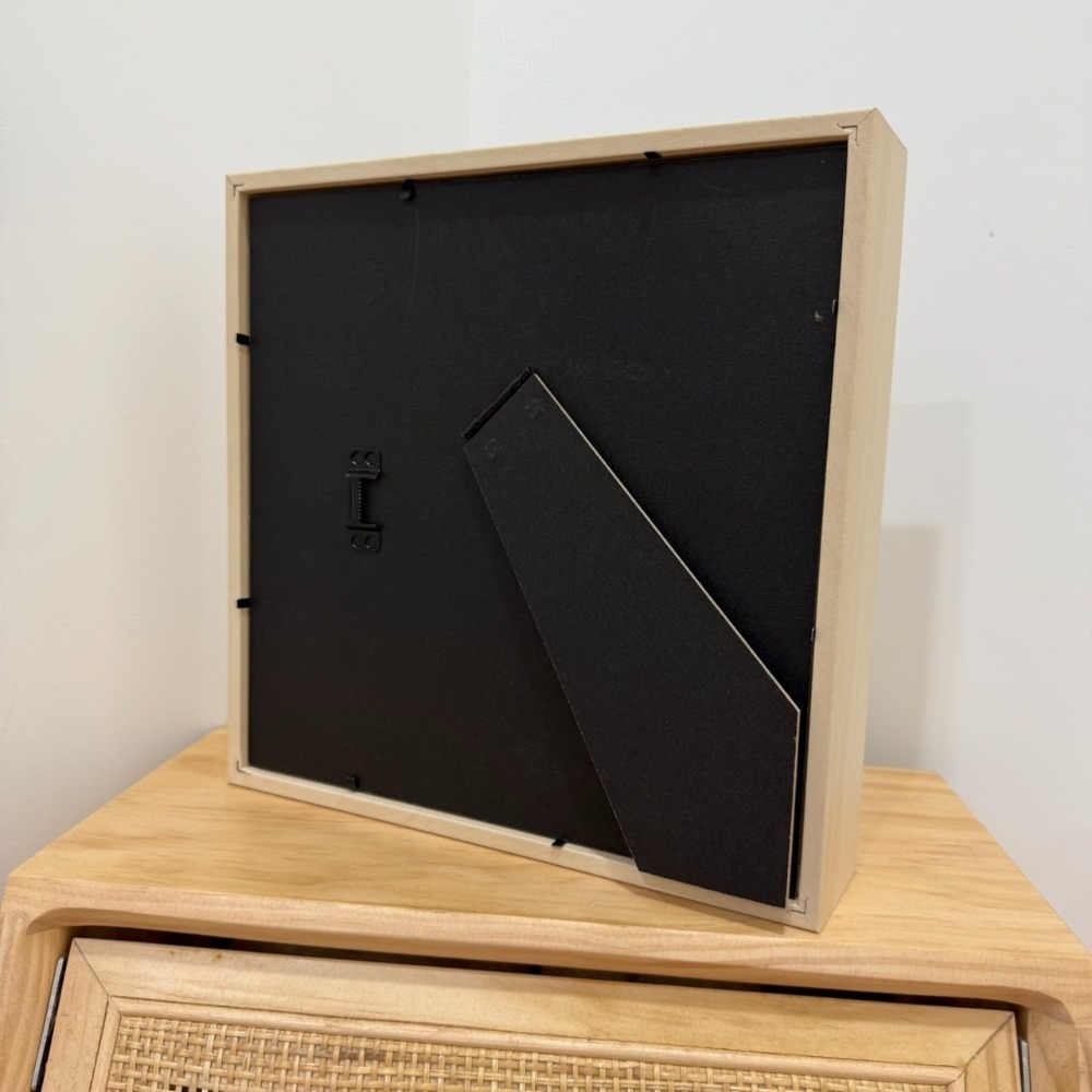 IKEA SANNAHED原木色畫框/相框xLEGO樂高人偶收納71038 71024 71012-細節圖4