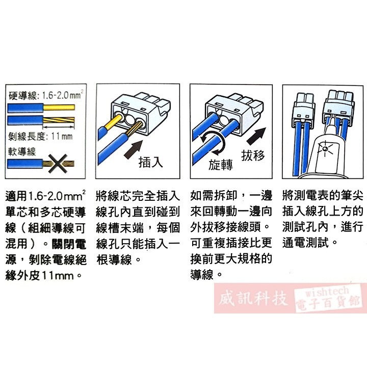 PC333 Heavy Power 1進x2出 3P插線式電線連接器 450V/32A/T85-細節圖2