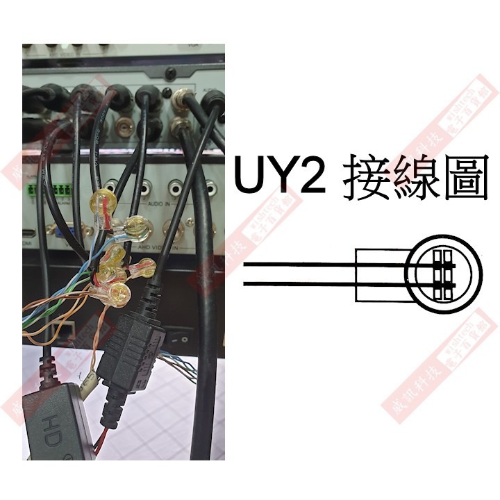 1PK-CT006-T 3M CAT5 UY2雙刀片二芯接續子100PCS盒裝-細節圖2