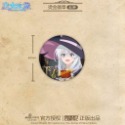 《周邊》【☆24小時限時現貨☆】陸版 官方正版 魔女之旅 伊蕾娜 Elaina 徽章 燙金徽章-規格圖1