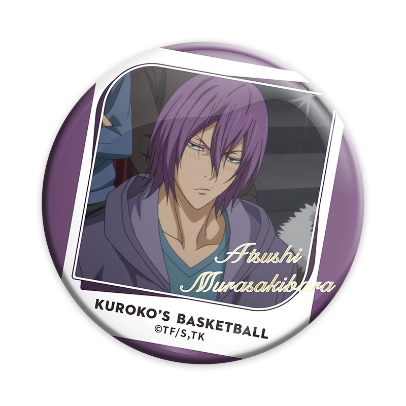 《周邊》陸版正版 黑子的籃球 影子籃球員 徽章 浮雕徽章 浮雕燙金 奇蹟的世代 黑子 赤司征十郎 青峰 黃瀨 綠間 火神-規格圖3