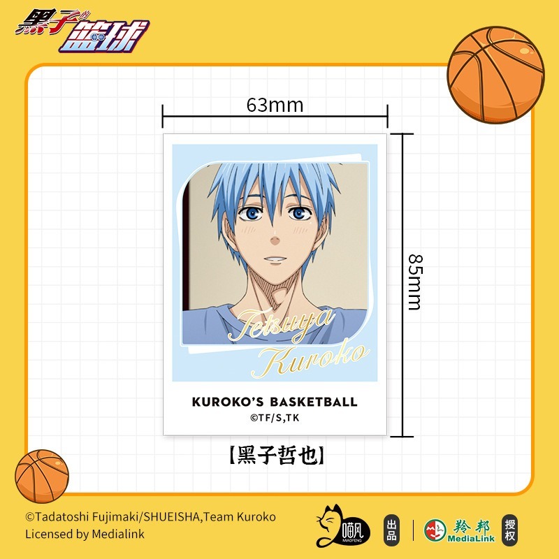 《周邊》陸版正版 黑子的籃球 影子籃球員 拍立得 燙金拍立 奇蹟的世代 黑子哲也 赤司征十郎 青峰 黃瀨 綠間 火神大我-細節圖4