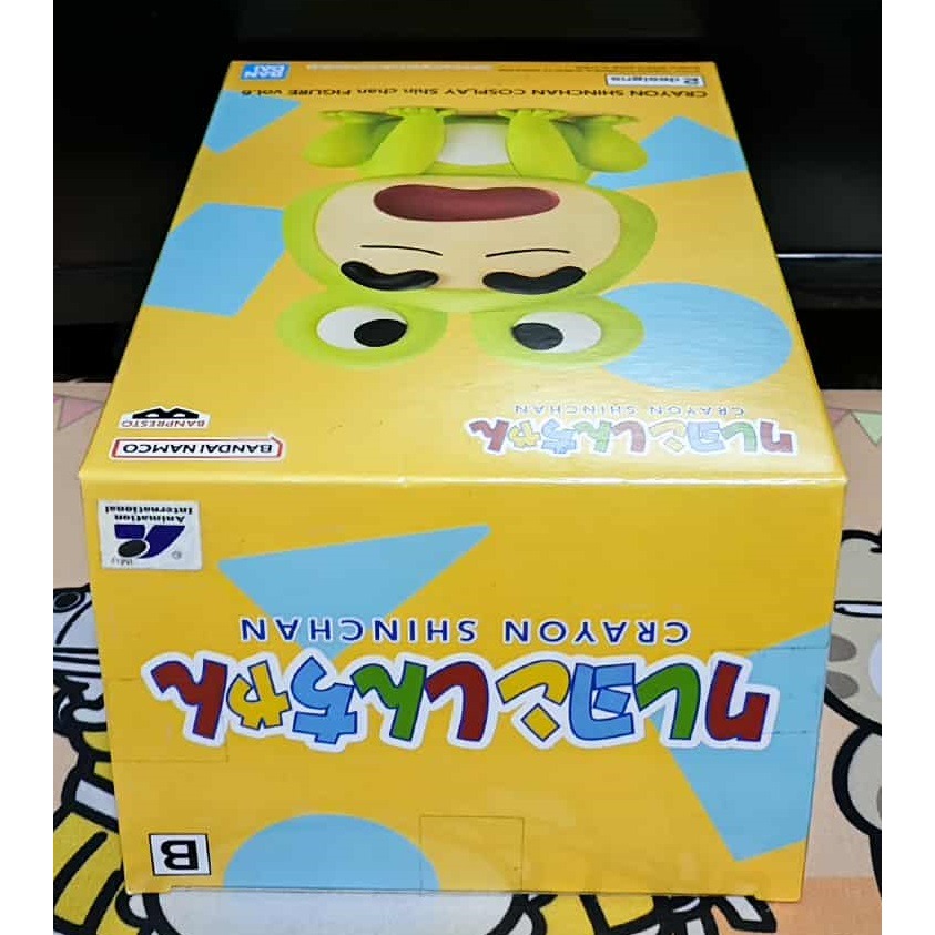 《周邊》【現貨】特賣 代理版 景品 公仔 蠟筆小新 小新 Cosplay Vol.6 青蛙 青蛙裝 變身Ver.-細節圖4