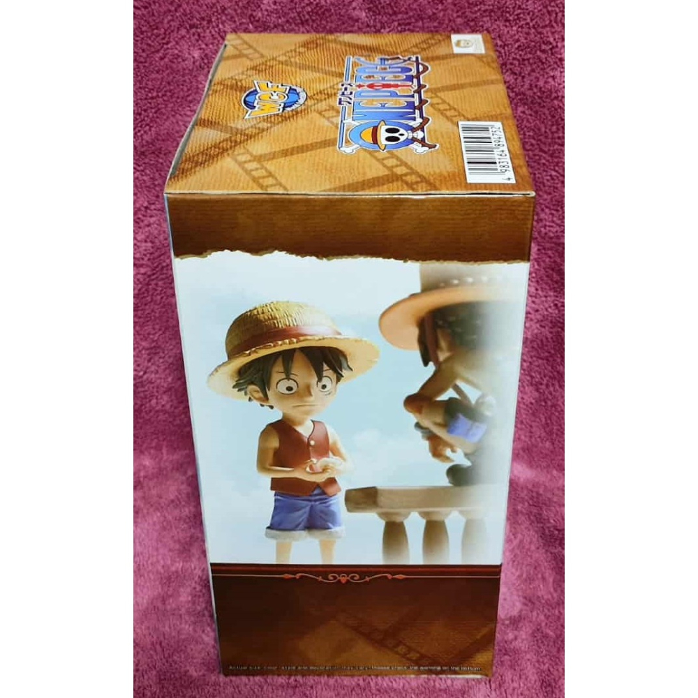 《周邊》【☆現貨☆】 特賣 代理版 景品 公仔 海賊王 航海王 BANPRESTO WCF 艾斯 魯夫 生命紙場景-細節圖4