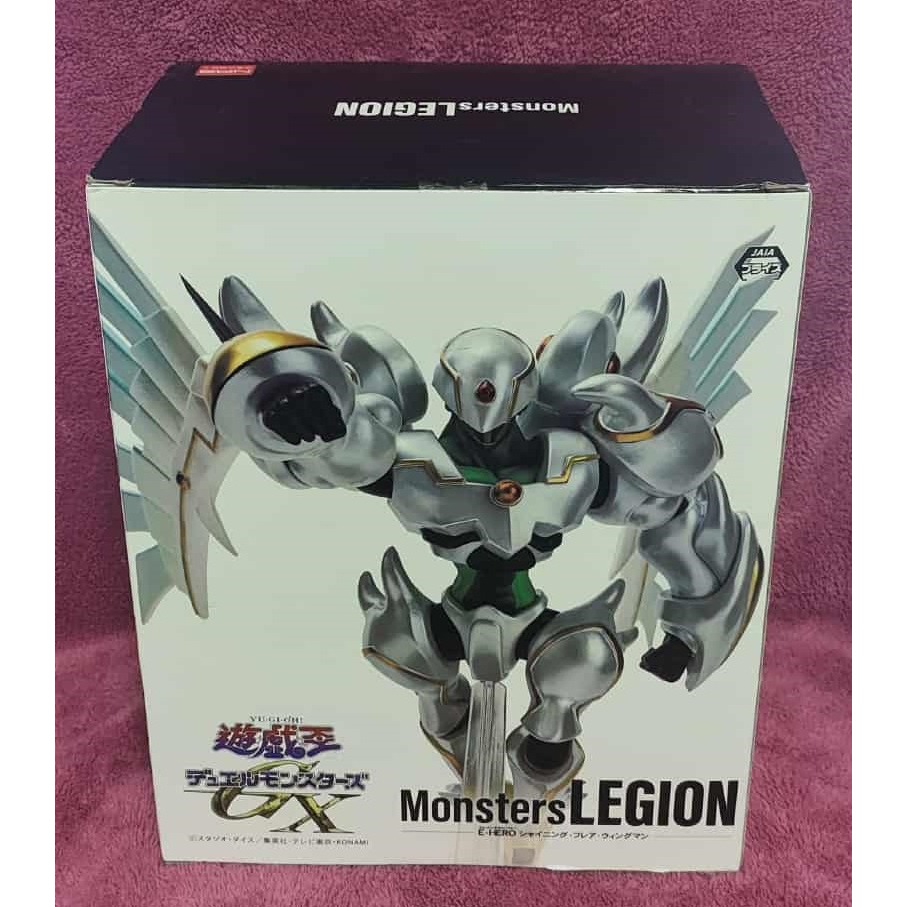 《周邊》【☆現貨☆】 特賣 日空版 景品 公仔 KONAMI 遊戲王GX Monsters LEGION 閃光火焰翼人-細節圖3