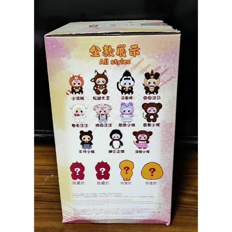 《周邊》【現貨】 特賣 陸版官方 正版授權 景品 cureplaneta 娃三歲 400% 毛絨盲盒 毛絨 盲盒-細節圖3