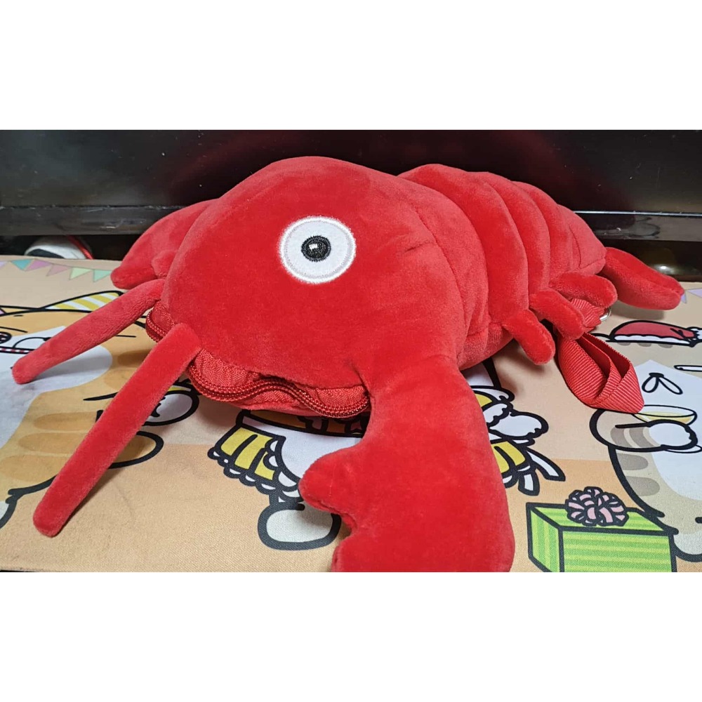 《雜物》【現貨】櫻桃 水獺 娃娃 玩偶 水獺娃娃 水獺玩偶 龍蝦包 龍蝦娃娃 龍蝦零錢包-規格圖4