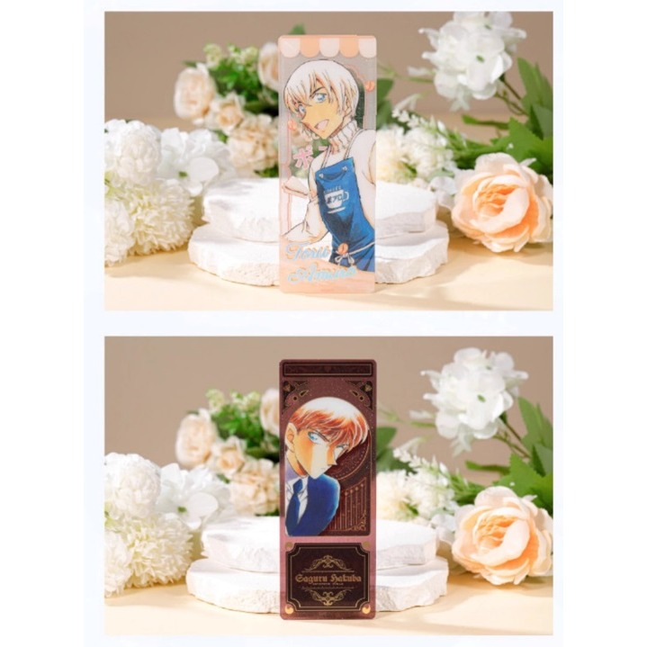 《周邊》陸版正版 正版授權 名偵探柯南 原畫系列 壓克力票根 柯南 安室透 服部平次 怪盜基德 毛利蘭 小蘭 工藤新一-細節圖7