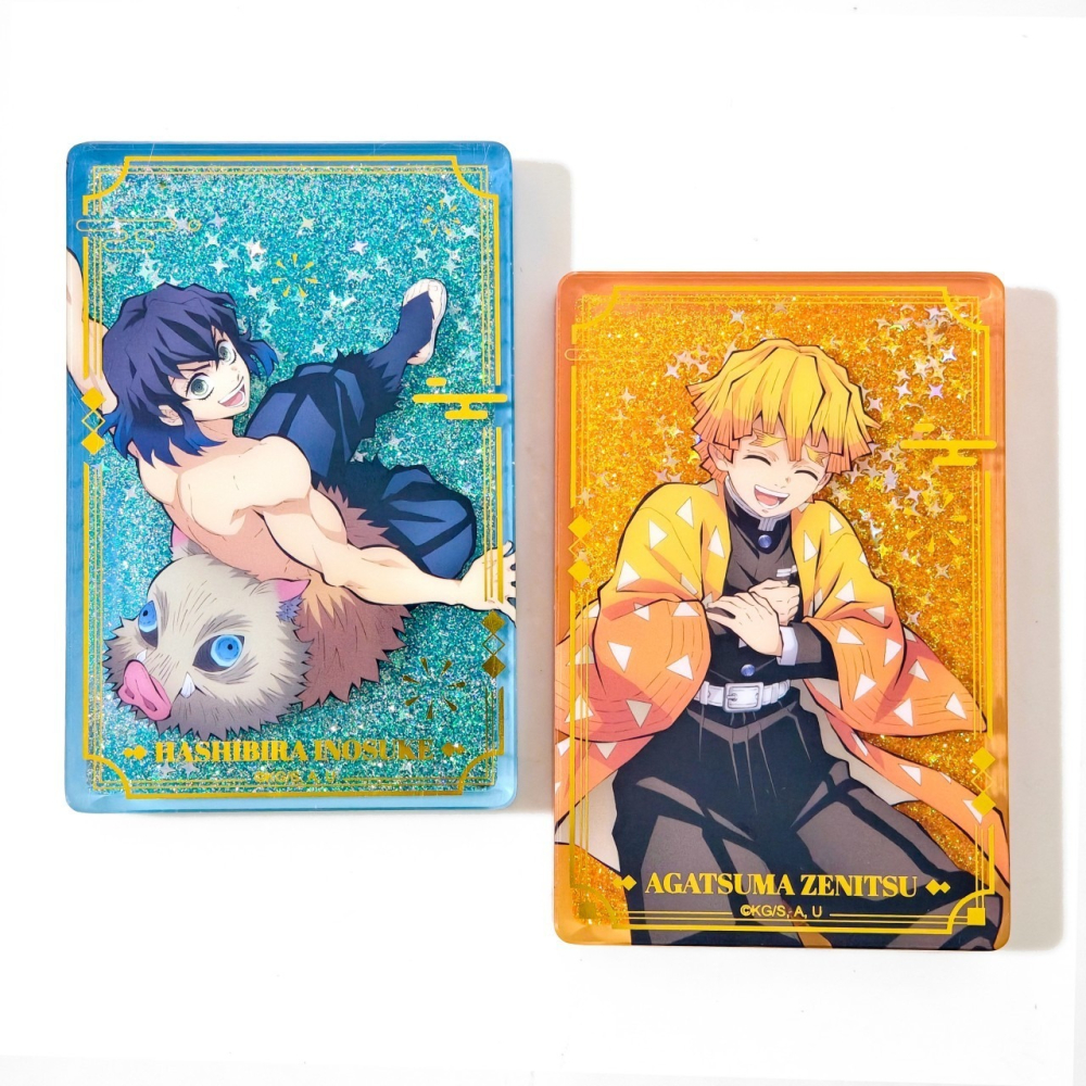 《周邊》陸版官方 正版授權 鬼滅之刃 全集中展 流麻 流沙壓克力 立繪 炭治郎 禰豆子 我妻善逸 煉獄杏壽郎 宇髄天元-細節圖6