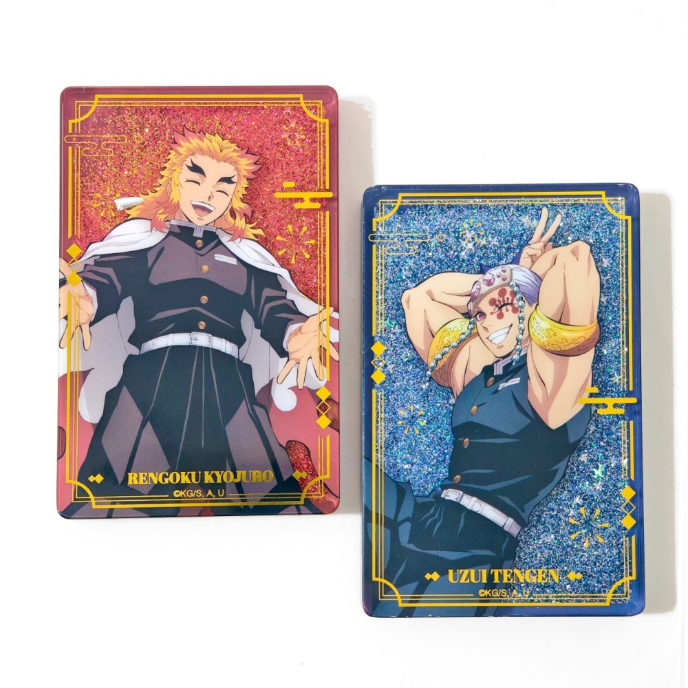 《周邊》陸版官方 正版授權 鬼滅之刃 全集中展 流麻 流沙壓克力 立繪 炭治郎 禰豆子 我妻善逸 煉獄杏壽郎 宇髄天元-細節圖7