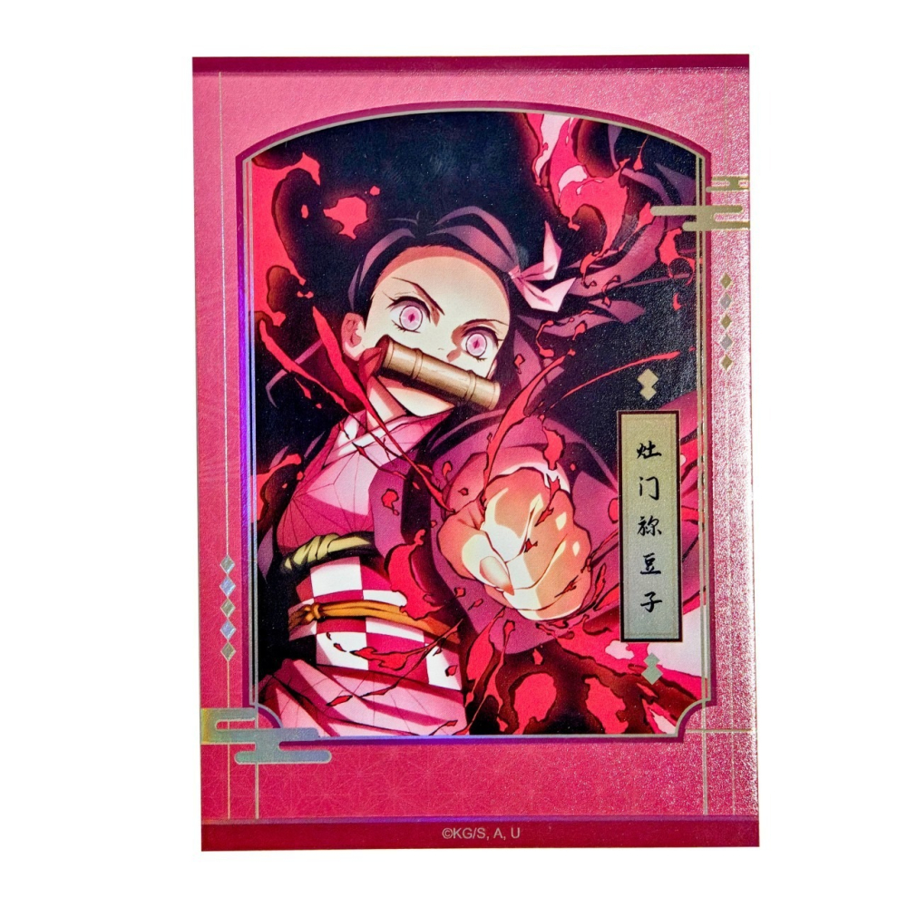 《周邊》陸版官方 正版授權 鬼滅之刃 全集中展 限定插畫 拍立得 炭治郎 禰豆子 我妻善逸 煉獄杏壽郎 胡蝶忍-細節圖5