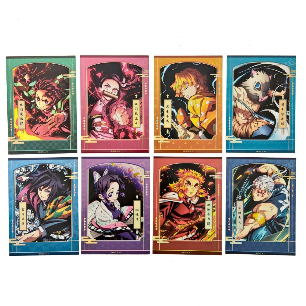 《周邊》陸版官方 正版授權 鬼滅之刃 全集中展 限定插畫 拍立得 炭治郎 禰豆子 我妻善逸 煉獄杏壽郎 胡蝶忍-規格圖9