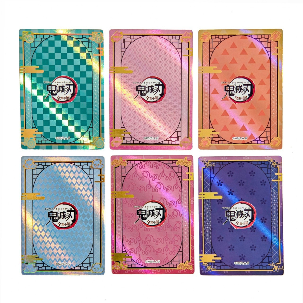 《周邊》陸版官方 正版授權 鬼滅之刃 全集中展 立繪 收藏卡 炭治郎 禰豆子 我妻善逸 煉獄杏壽郎 宇髄天元-細節圖2