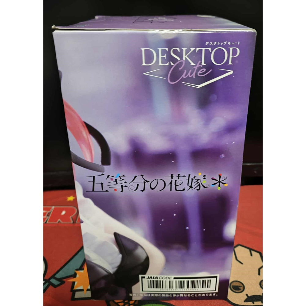 《周邊》【現貨】 特賣 日空版 景品 公仔 TAITO Desktop Cute 五等分的花嫁 中野二乃 二乃 兔女郎-細節圖2
