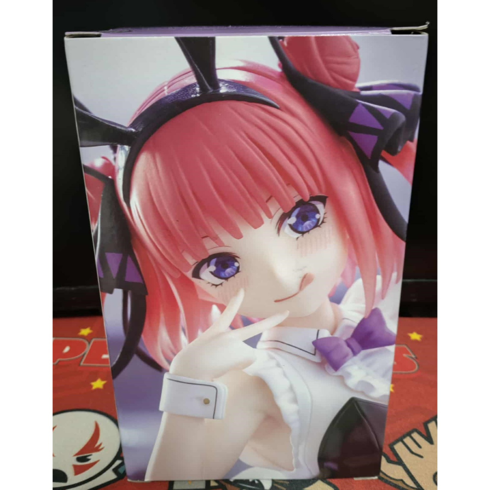 《周邊》【現貨】 特賣 日空版 景品 公仔 TAITO Desktop Cute 五等分的花嫁 中野二乃 二乃 兔女郎-細節圖3