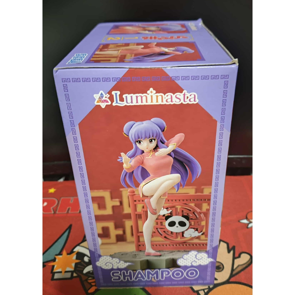 《周邊》【現貨】 特賣 日空版 景品 公仔 SEGA Luminasta 亂馬1/2 亂馬½ 珊璞  旗袍 貓娘 格鬥家-細節圖2