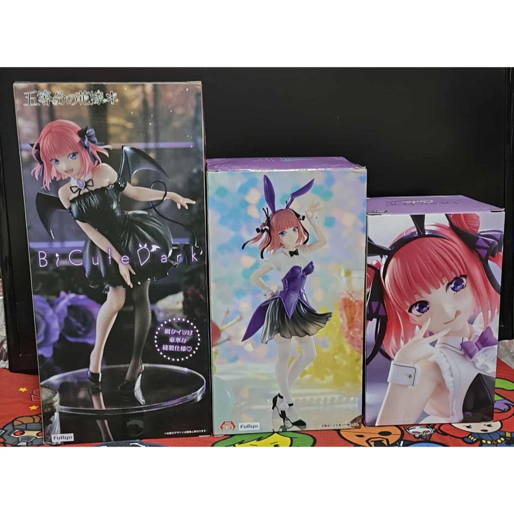 《周邊》【現貨】 特賣 日空版 景品 公仔 TAITO FuRyu 五等分的花嫁 中野二乃 二乃 兔女郎 小惡魔-細節圖3