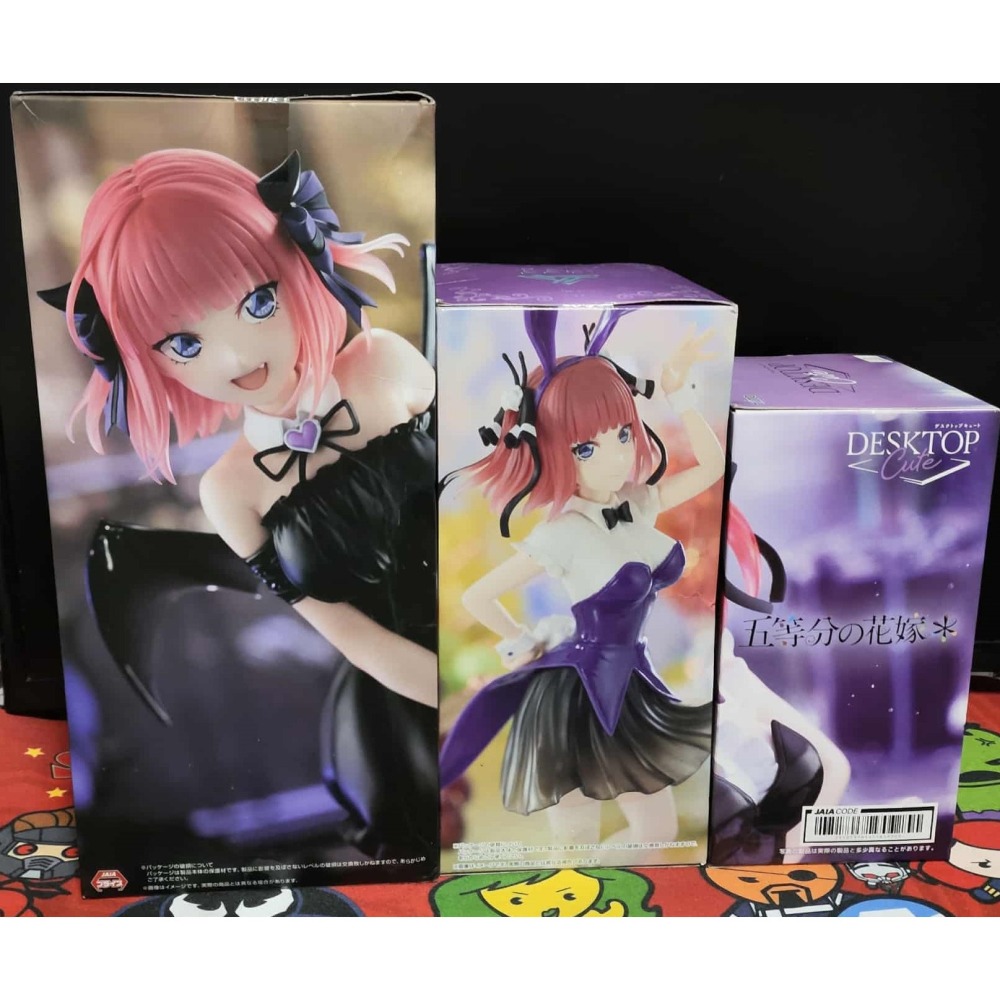 《周邊》【現貨】 特賣 日空版 景品 公仔 TAITO FuRyu 五等分的花嫁 中野二乃 二乃 兔女郎 小惡魔-細節圖4