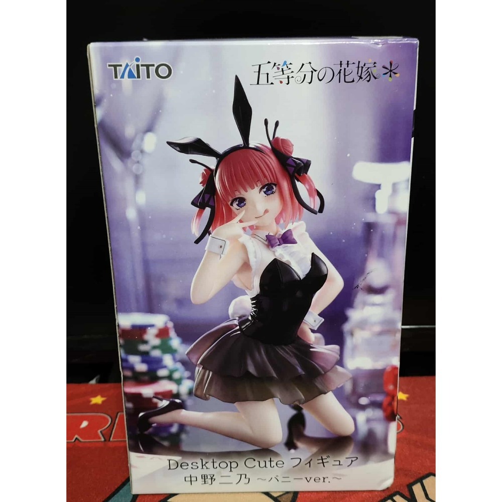 《周邊》【現貨】 特賣 日空版 景品 公仔 TAITO FuRyu 五等分的花嫁 中野二乃 二乃 兔女郎 小惡魔-規格圖6