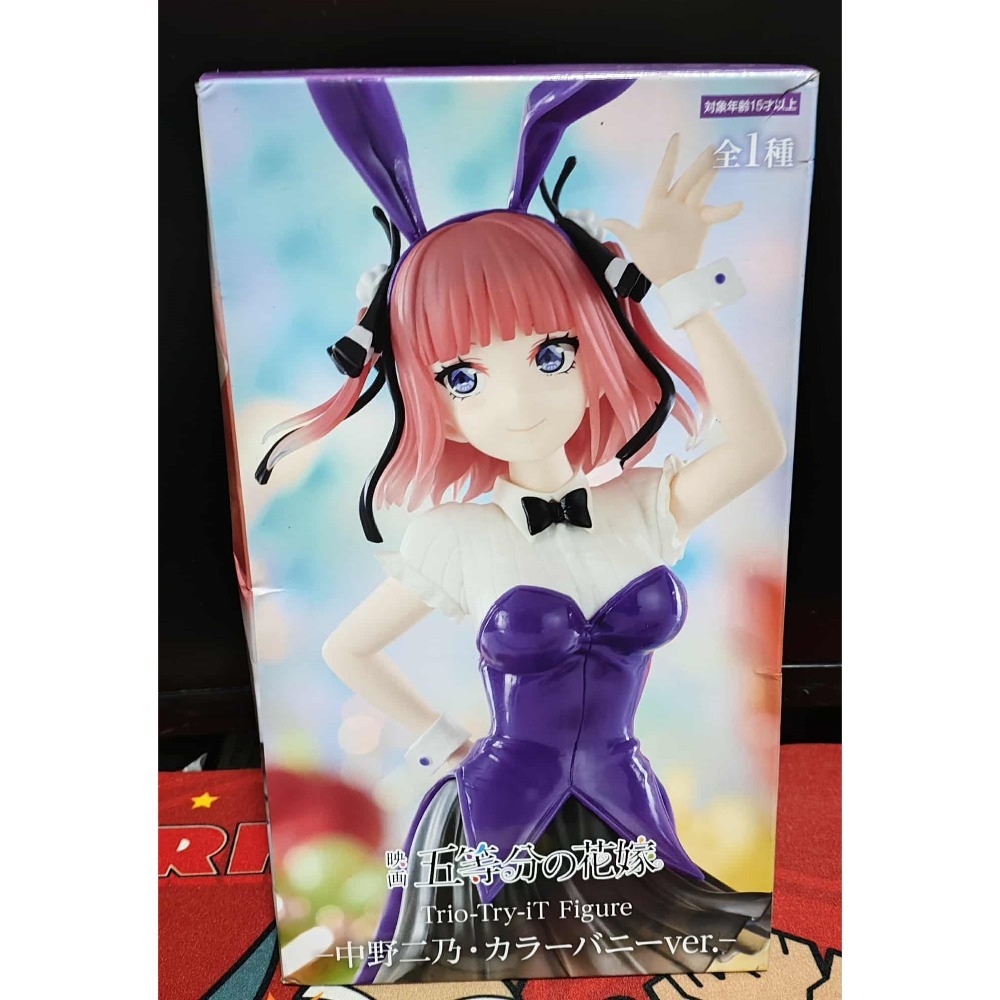 《周邊》【現貨】 特賣 日空版 景品 公仔 TAITO FuRyu 五等分的花嫁 中野二乃 二乃 兔女郎 小惡魔-規格圖6