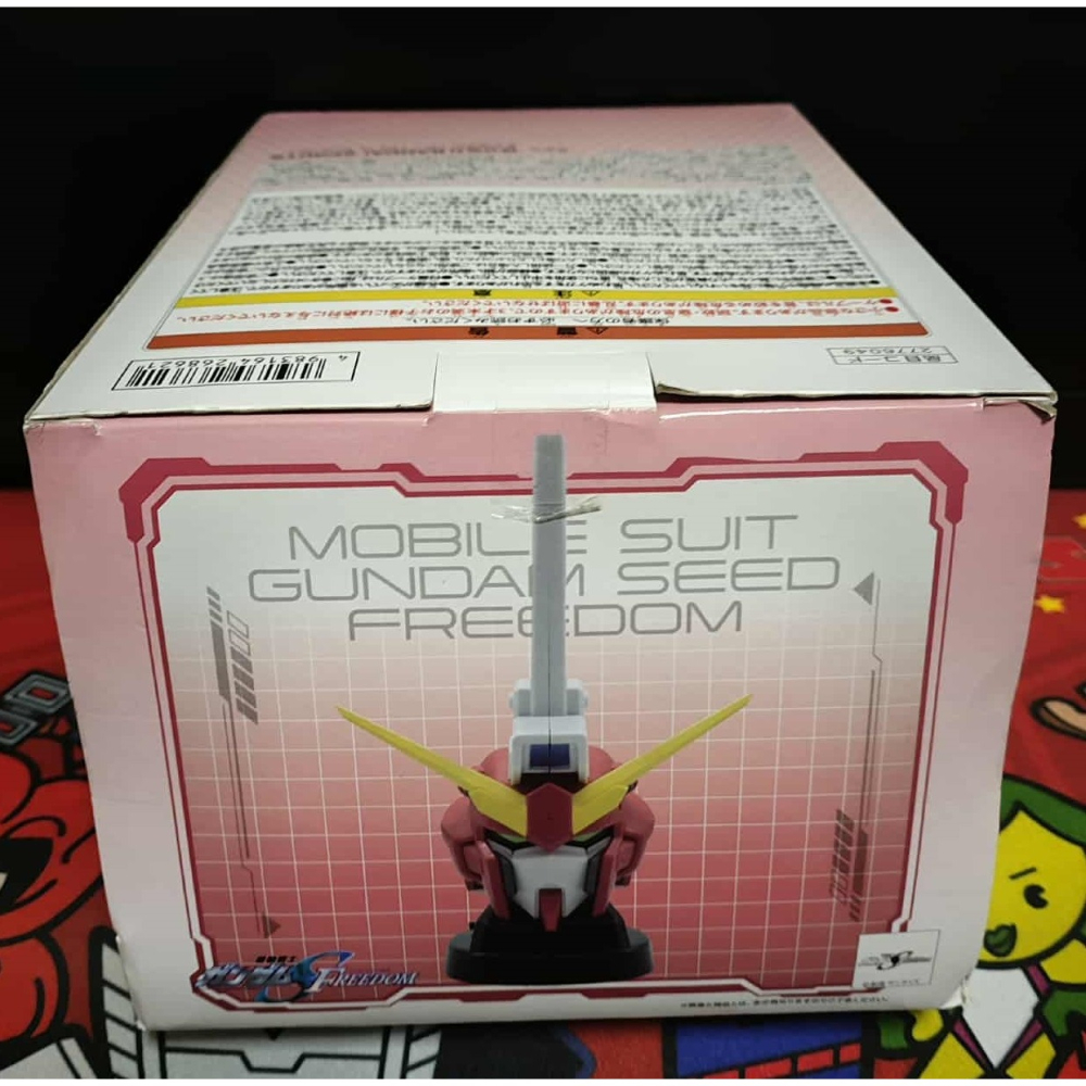 《周邊》【現貨】 特賣 日空版 景品 公仔 機動戰士鋼彈 SEED FREEDOM 頭雕 Spec II 正義鋼彈-細節圖5