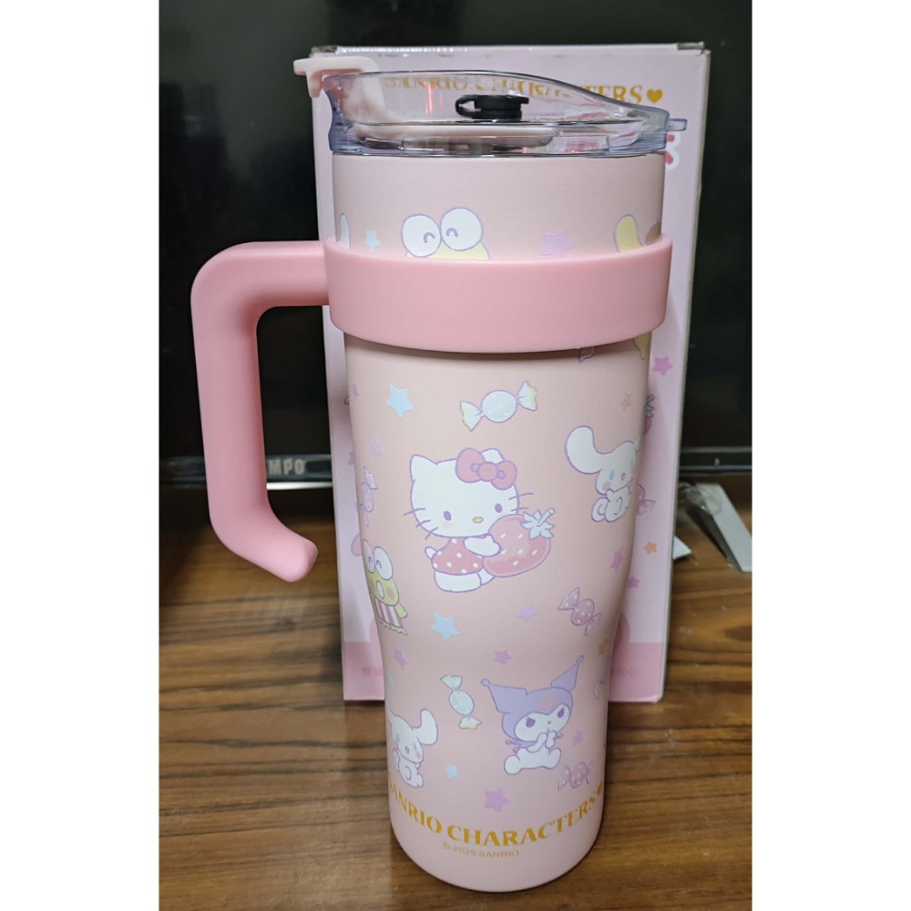 《周邊》【☆現貨☆】特賣 正版 景品 代理版 三麗鷗 Sanrio 酷洛米 Hello Kitty 不鏽鋼巨霸杯 冰霸杯-規格圖7