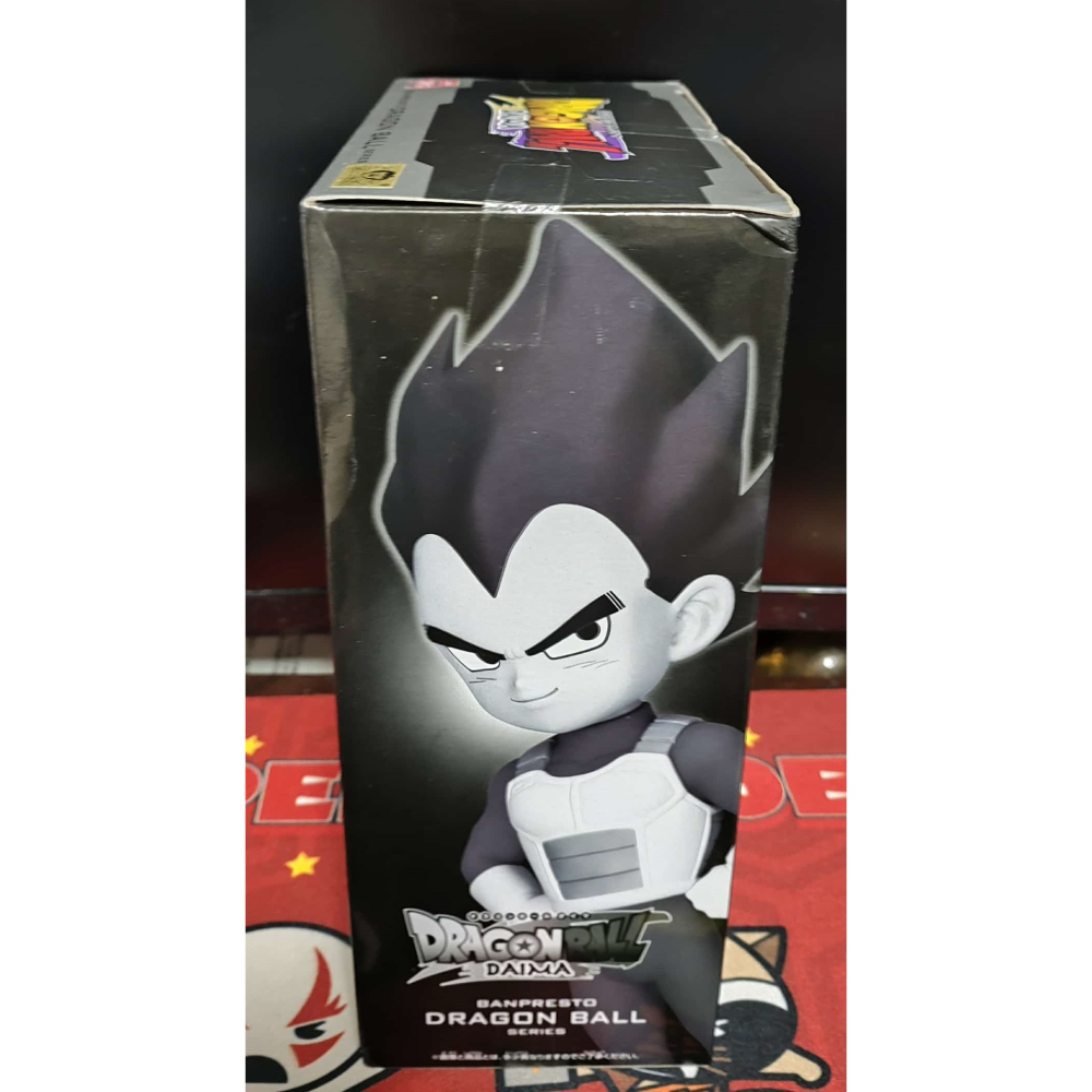 《周邊》【☆現貨☆】 特賣 日空版 景品 公仔 萬普 七龍珠 DAIMA 大魔 達爾 貝吉塔 mini 附立牌-細節圖2