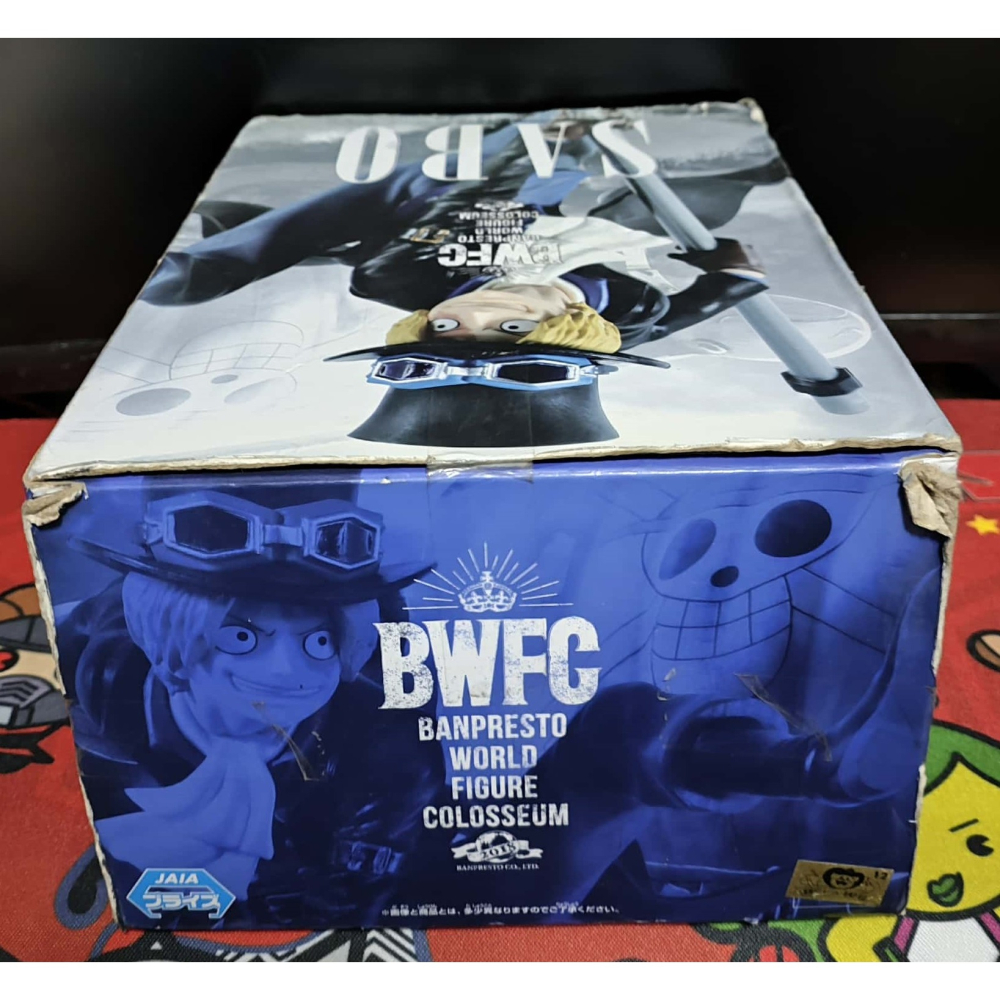 《周邊》【☆現貨☆】 特賣 日空版 景品 公仔 BANPRESTO 海賊王 航海王 BWFC 薩波 Sabo 嚴重盒損-細節圖5