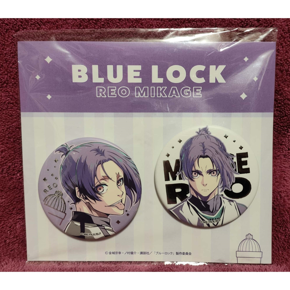 《周邊》【☆現貨☆】 陸版官方 正版授權 ANIQUE 藍色監獄 御影玲王 徽章 徽章套組-細節圖2