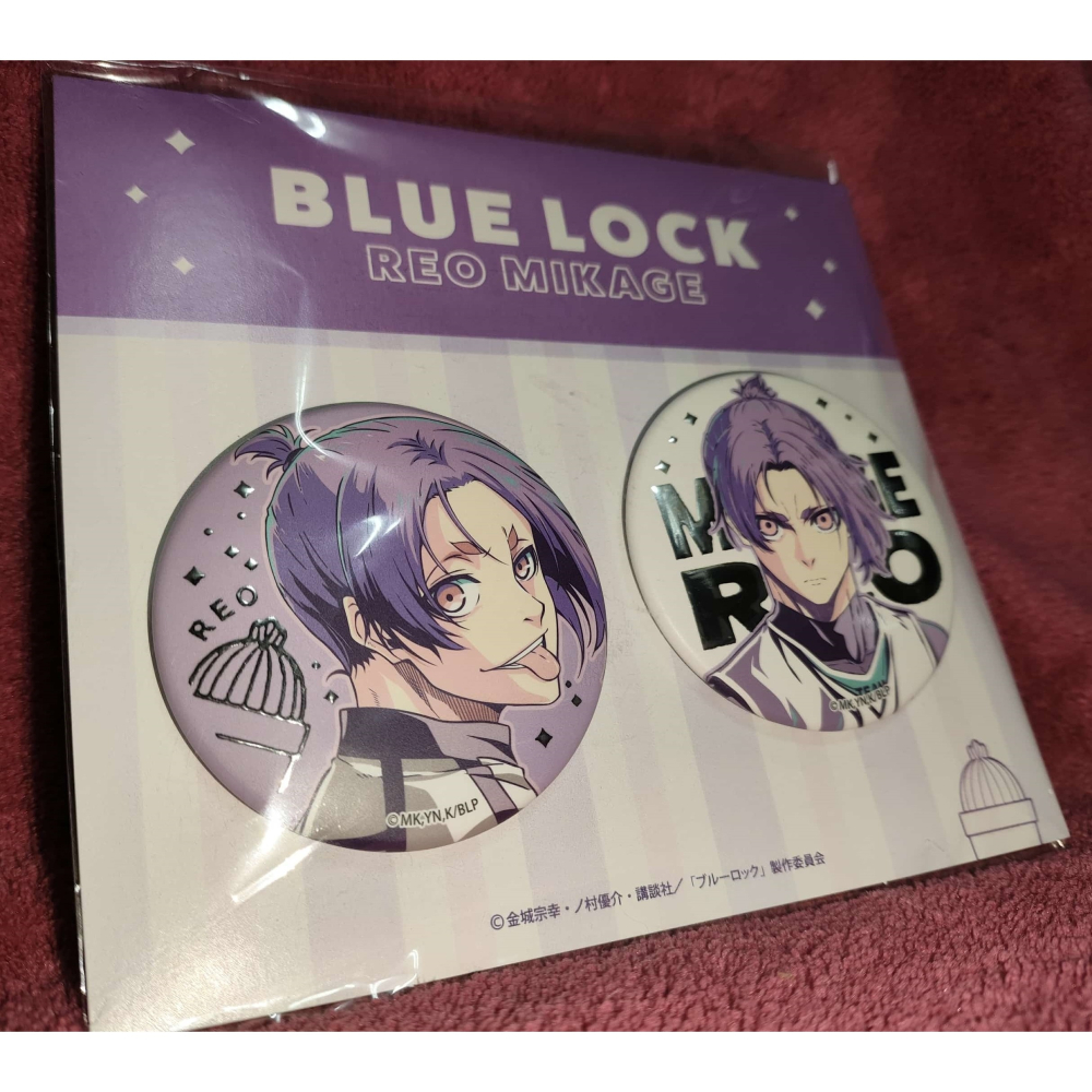 《周邊》【☆現貨☆】 陸版官方 正版授權 ANIQUE 藍色監獄 御影玲王 徽章 徽章套組-細節圖3